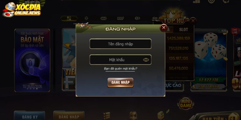 Hướng dẫn tham gia Xóc đĩa tại B52CLub 