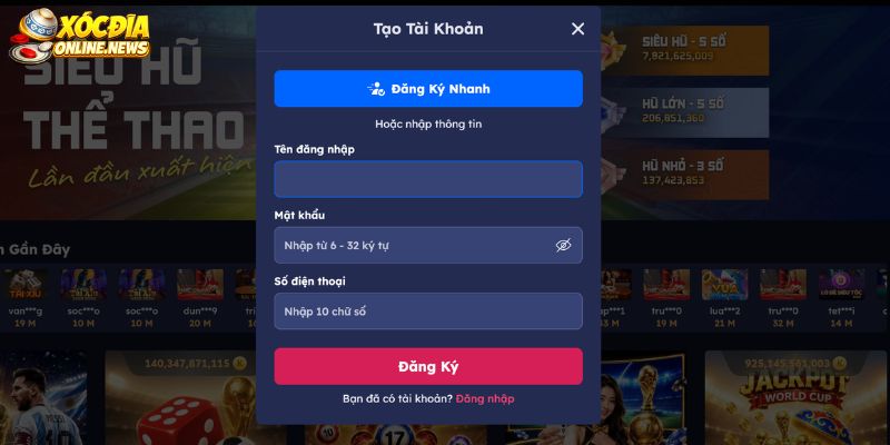 Khám Phá DA88 – Nhà Cái Cá Cược Trực Tuyến Uy Tín #1 Hướng dẫn tham gia Xóc đĩa tại nhà cái DA88