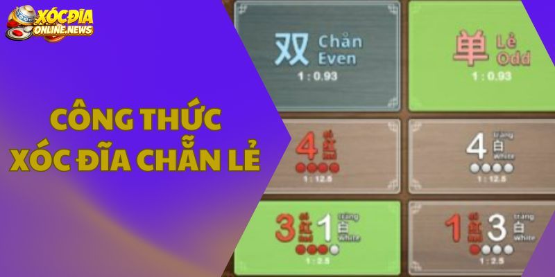 Những cách tiếp cận Công thức xóc đĩa chẵn lẻ đều ăn