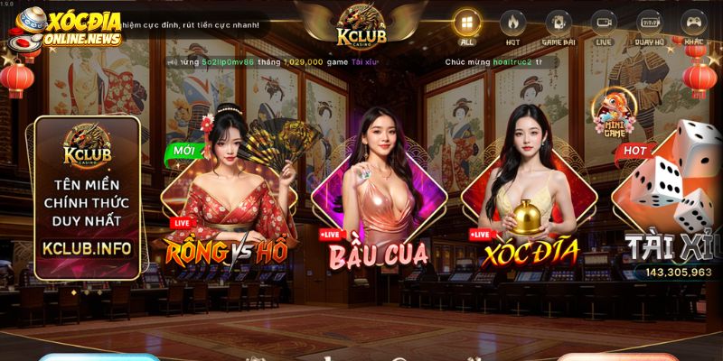Những thông tin sơ lược về cổng game Kclub