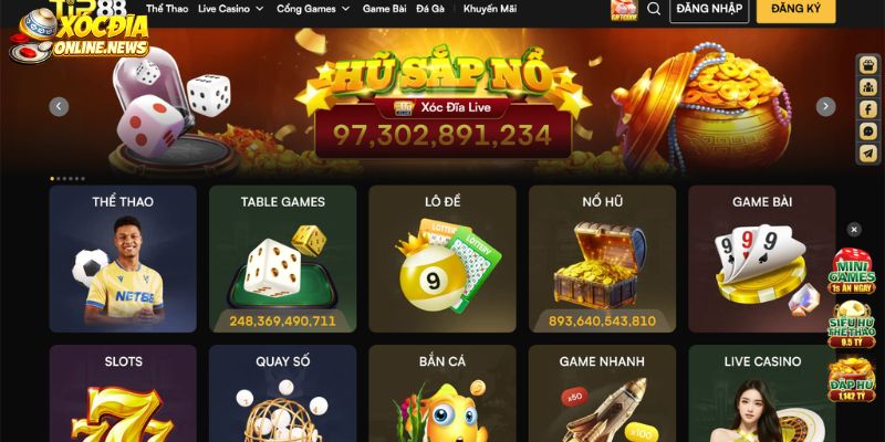 Khám Phá Chi Tiết Về Game Cược Xóc Đĩa Tại Nhà Cái Tip88 Tổng quan về nhà cái trực tuyến Tip88